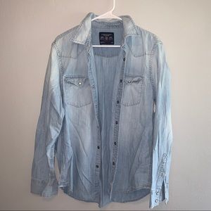 Denim Button Up